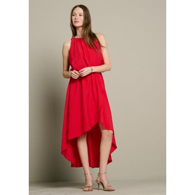 Robe asymétrique sans manches LOLALIZA