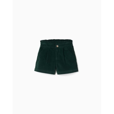Short en velours côtelé avec plis devant ZIPPY