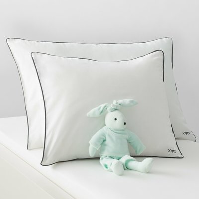 Unifarbener Baby-Kissenbezug aus Baumwolle LA REDOUTE INTERIEURS