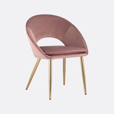 Стул из мягкого велюра SO'HOME