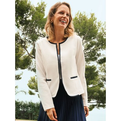 Veste col rond en maille DAXON