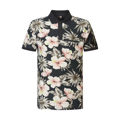 Polo estampado de manga corta PETROL INDUSTRIES