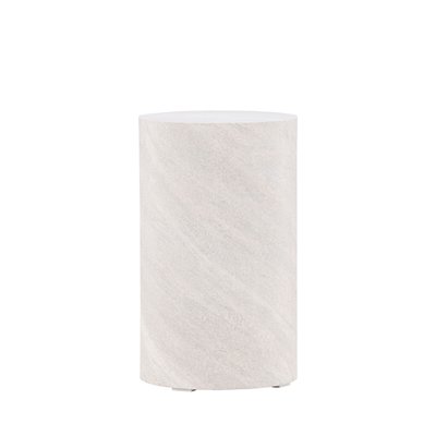 Table d'appoint ronde en effet marbre ø30cm - York VENTURE HOME