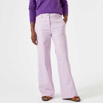 Pantalon chino femme grande taille 2025