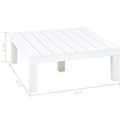 Table basse de jardin durable HOME MAISON