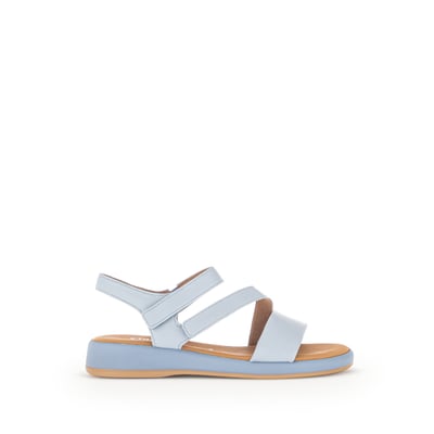 Sandales en cuir à talon compensé GABOR