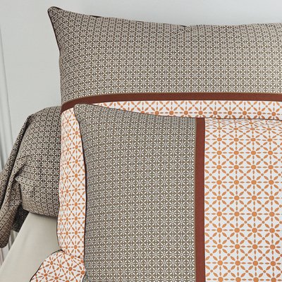 Taie oreiller percale de coton Gabin Epice TRADILINGE TRADILINGE