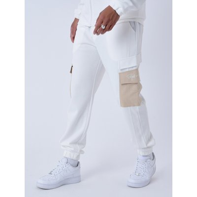 Pantalon de jogging bi-matière a poches PROJECT X