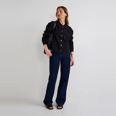Cardigan boutonné en molleton MONOPRIX