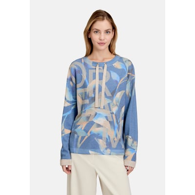 Pull-over en fine maille à imprimé BETTY BARCLAY