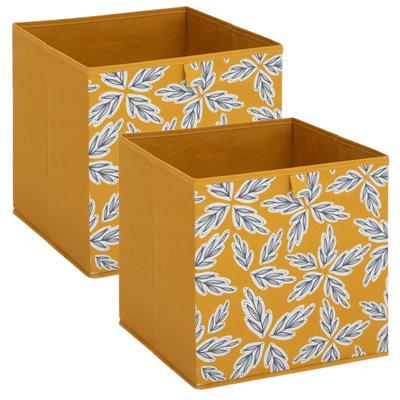Lot de 2 boites de rangement FOLIA ATMOSPHERA