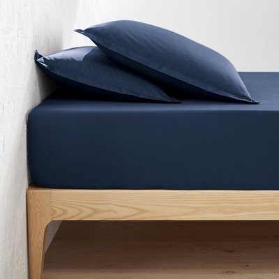 Drap housse en percale coton bonnet 30 cm Scenario LA REDOUTE INTERIEURS