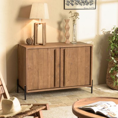 Buffet en teck recyclé 2 portes bois massif 101 cm SWING PIER IMPORT