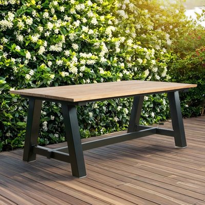 Table jardin en teck Paulo WANDA COLLECTION