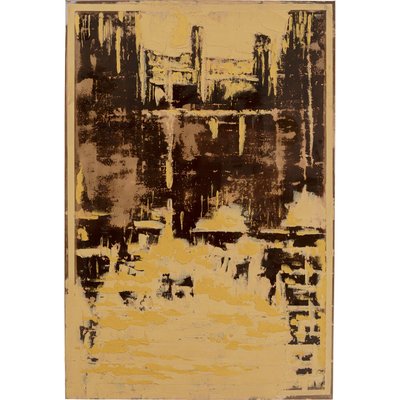 Tableau Artistas 120x180cm doré KARE DESIGN