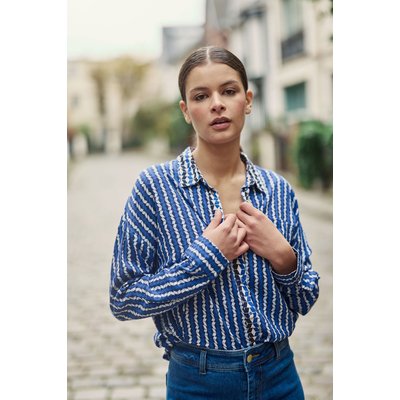 Chemise manches longues imprimé géométrique CHANIC LA PETITE ETOILE
