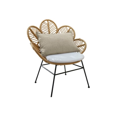 Housse de coussin deperlant NAIA EDEN