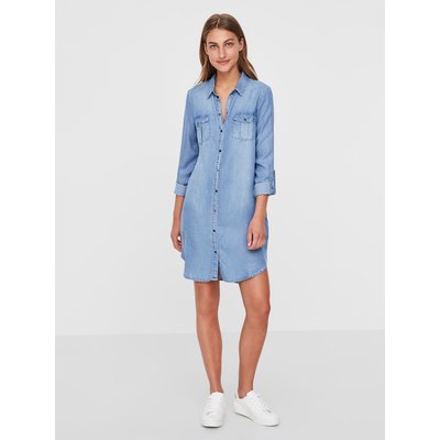 Robe chemise en jean VERO MODA