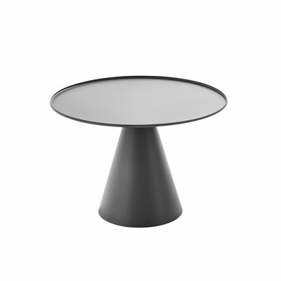 Table basse ronde Ø60 cm en acier, GOMBA OVIALA