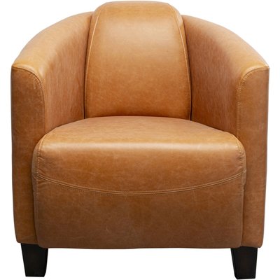 Fauteuil en cuir, CIGAR LOUNGE KARE DESIGN