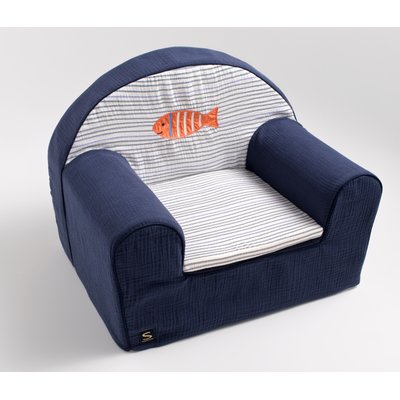 Fauteuil club enfant en gaze de coton SAUTHON