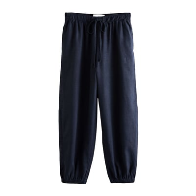 Pantalon bouffant en lin mélangé NEXT