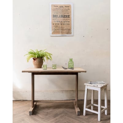Table à manger en bois Denise N°1194 - Bon état DEBONGOUT