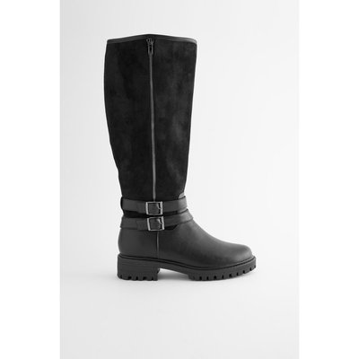 Bottes hauteur genou avec boucle NEXT