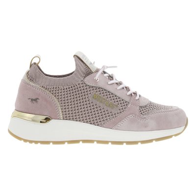 Baskets FEMME Mustang mauves et à slip-on MUSTANG