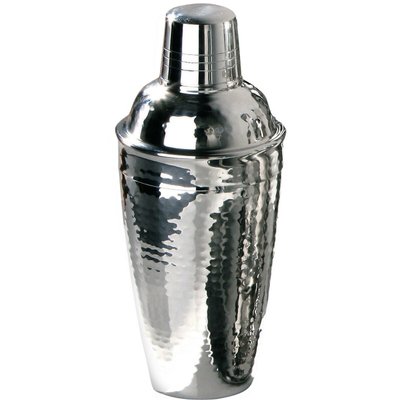 Cocktail Shaker in Hammered Effect Stainless Steel SO'HOME