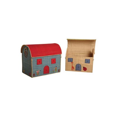 Coffres à jouets en rabane (Lot de 2) AUBRY GASPARD