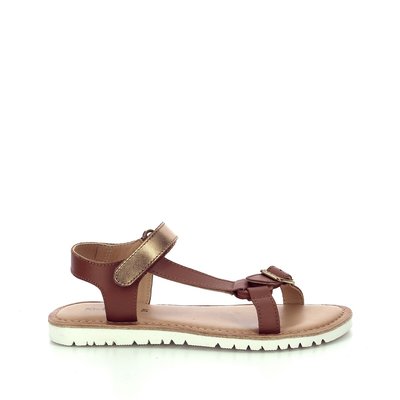 Sandales cuir à scratchs Braska KICKERS