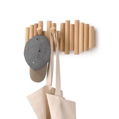 Portemanteau mural bois  PICKET UMBRA
