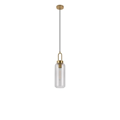 Suspension cylindrique en verre - LUTON HOUSE NORDIC