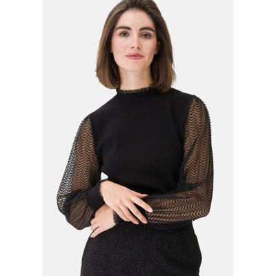 Pull à manches transparentes ZERO