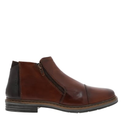 Bottines Classiques Bugatti Pour Homme - Synthétique, Fermeture Éclair, Confort Textile - Style Décontracté - 3