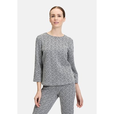 T-shirt façon blouse à motif jacquard CARTOON