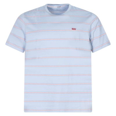 T-shirt coton rayé col rond droit LEVI'S