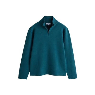 Pull en maille ultra-douce à col zippé NEXT