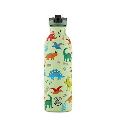Bouteille d'eau 500ml Jurassic Friends 24BOTTLES