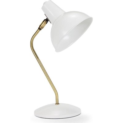 Lampe de bureau vintage blanche style industriel élégant RECOLLECTION