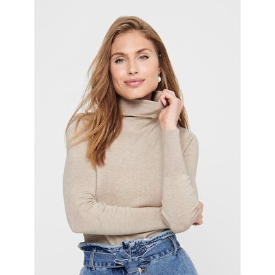 Pull en fine maille, col roulé ONLY