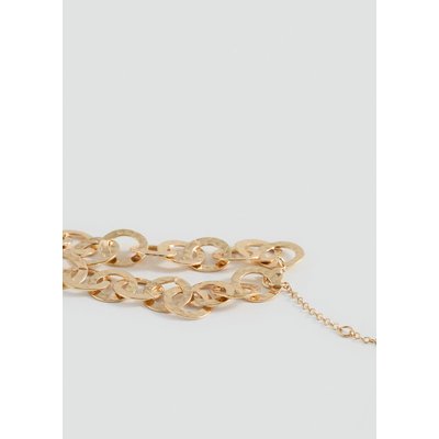 Collier anneaux entrelacés MANGO TEEN
