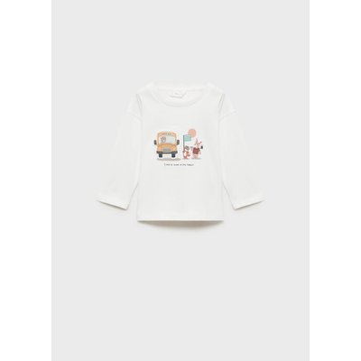 T-shirt en coton imprimé MANGO BABY