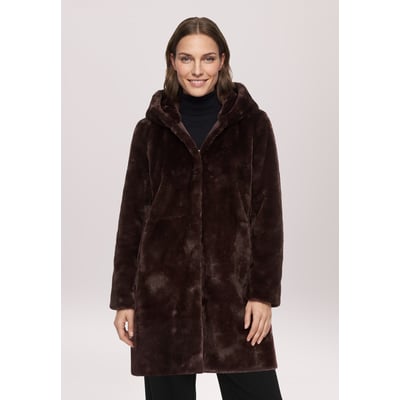 Veste en peluche à capuche BETTY BARCLAY