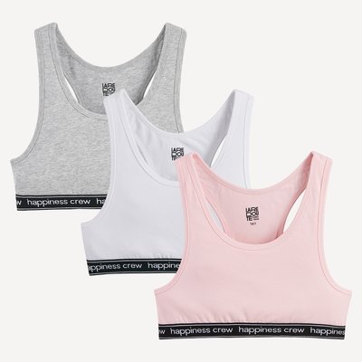 Lot de 3 brassières  LA REDOUTE COLLECTIONS