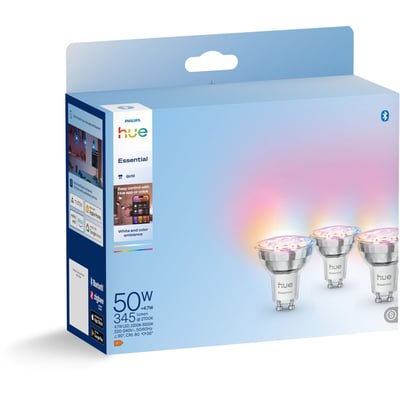 Pack Essential- 3/GU10 White&Color Ambiance PHILIPS HUE
