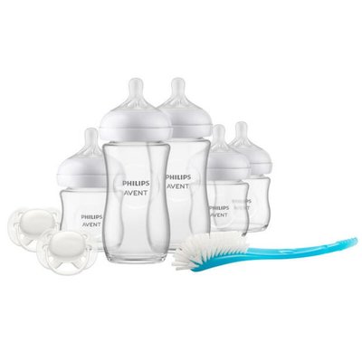 Coffret biberons verre nouveau-ne Natural 3.0 SCD879/11 PHILIPS AVENT