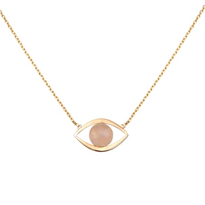 Collier eros quartz rose CAROLINE NAJMAN