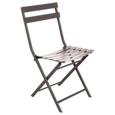 Chaise de jardin pliable en métal Greensboro HESPERIDE